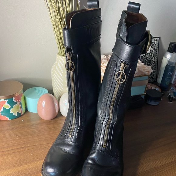 Lucky Brand Good Luck Originals Leather Boots - Picture 3 of 9